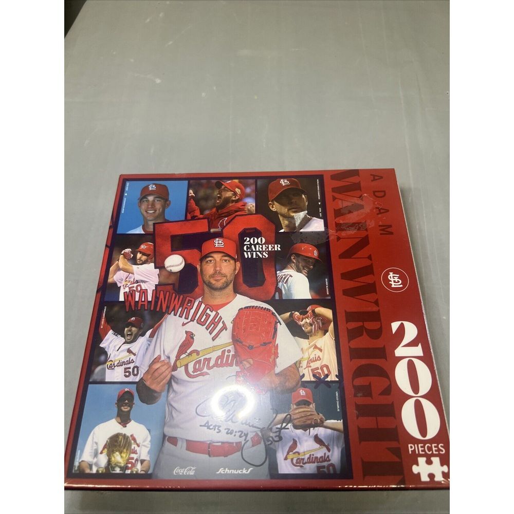 Adam Wainwright 200 piece puzzle Busch Stadium  May 19, 2024, Fun, Creative, Art